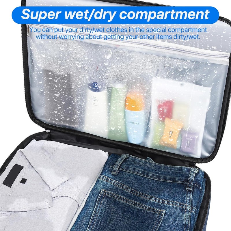 GOTECH Golf Trunk Organizer, 3 Layer Golf Accessories for Men, 2 Pair Shoes Separate Ventilated Compartment Golf Organizer for Car, Balls, Clothes, Gloves, Accessories Golf Gifts (Add shoulder straps) - Image 4